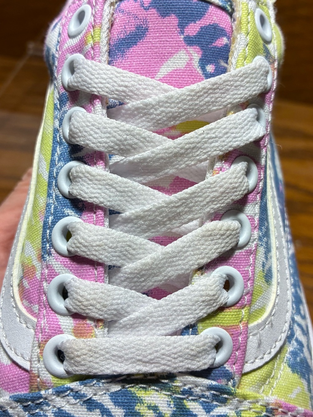Vans Pastel Tie Dye ComfyCush Old Skool Sneakers Size W 8 / M 6.5 - Picture 16 of 16